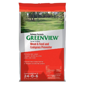 GreenView Fairway Formula Spring Fertilizer Weed & Feed and Crabgrass Preventer