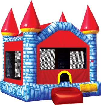 Bounce House Camelot Blue