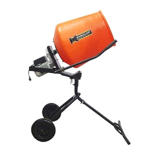 3.5 cu. ft. 3/4 HP 120-Volt Motor Direct Drive Moveable Pedestal Cement Electric Mixer