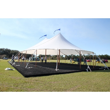 44' x 43' Sailcloth Pole Tent