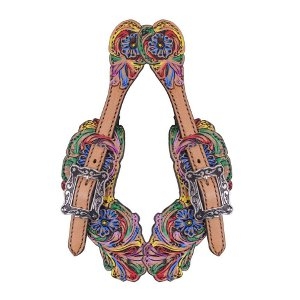 Hand Painted Spur Straps