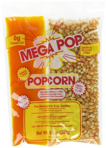 8oz. Mega Pop Popcorn Kit