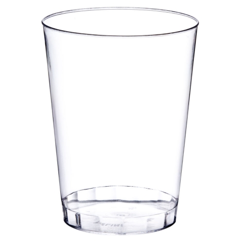 10oz. Clear Plastic Tumbler