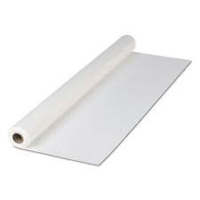 White Plastic Table Roll