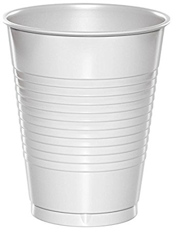 White Plastic Cold Cups