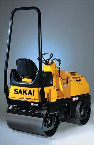 Asphalt Roller 1 1/2 Ton Vibratory