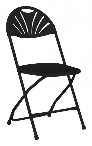 Chair, Fanback Black