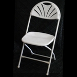 Chair, Fanback White