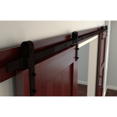6 ft. Decorative Interior Sliding Door Hardware