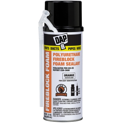 DAP® Fireblock Foam Polyurethane Foam Sealant