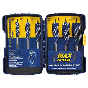 Irwin® Speedbor® Max 6-Piece Drill Bit Set