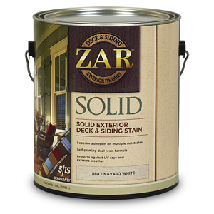 ZAR® Solid Color Deck & Siding Stain 