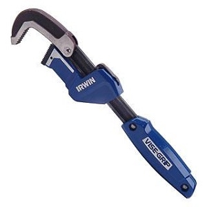 Vise-Grip 274001SM Quick Adjustable Pipe Wrench, 2-1/4 In Quick-Adjusting, Movable Jaw, Ergonomic Handle