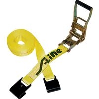 Heavy Duty Ratchet Strap, 3333 Lb 27 In L X 2 In W, Polyester