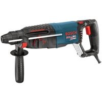 Bulldog 11255VSR Multi-Function Rotary Hammer, 120 V, 7.5 A, 3/4 In SDS-Plus, Keyless Chuck, 0 - 1300 Rpm