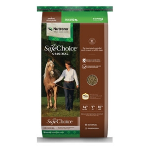 Nutrena SafeChoice® Original Pellet Horse Feed