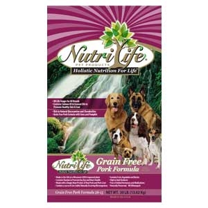Nutri Life® Grain Free Pork Formula Dog Food
