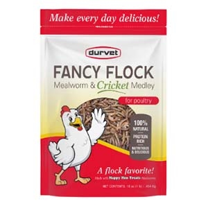 Fancy Flock™ Mealworm & Cricket Medley