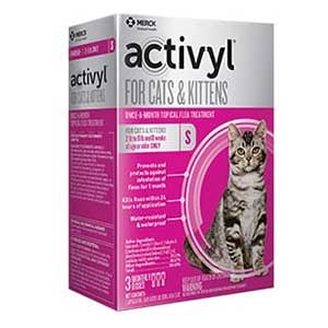 Activyl® Spot On Flea Killer for (2-9 Lbs.) Cats 