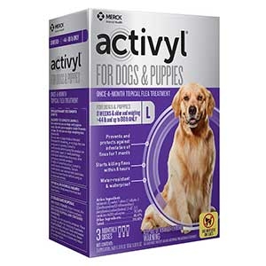 Activyl® Spot On Flea Killer for Large (44-88 Lbs.) Dogs