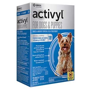 Activyl® Spot On Flea Killer for Toy (4-14 Lbs.) Dogs