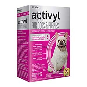 Activyl® Spot On Flea Killer for Small (14-22 Lbs.) Dogs