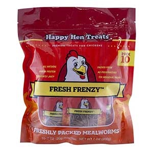 Happy Hen Treat® Fresh Frenzy™ Freshly Packed Mealworms