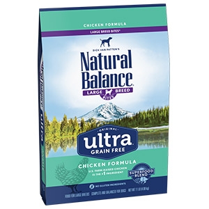 Natural Balance® Original Ultra® Grain Free Large Breed Bites Chicken Formula