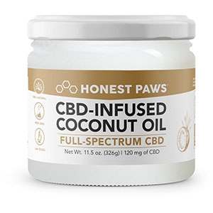 Honest Paws® Coconut Oil For Cats Infused with CBD