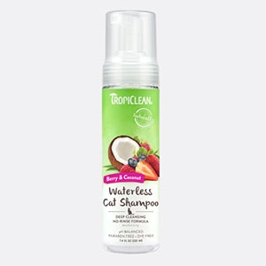 TropiClean® Deep Cleaning Waterless Cat Shampoo