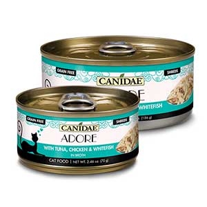 Adore with Tuna, Chicken, and Whitefish in Broth Wet Cat Food