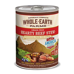 Whole Earth Farms™ Grain Free Recipe Hearty Beef Stew Wet Dog Food
