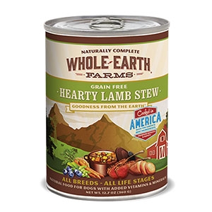 Whole Earth Farms™ Grain Free Recipe Hearty Lamb Stew Wet Dog Food