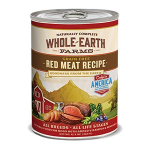 Whole Earth Farms™ Grain Free Recipe Red Meat Wet Dog Food