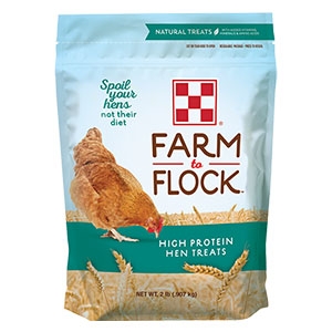 Purina® Farm to Flock™ High Protein Hen Treats 50X.25LB