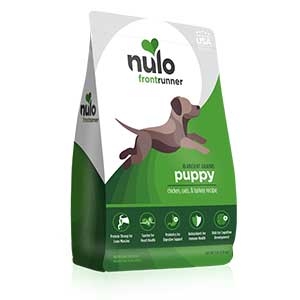 Nulo® Frontrunner High-meat Kibble for Puppies Chicken, Oats & Turkey Recipe Dry Dog Food