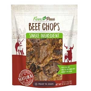 Farm to Paws® Beef Chops Dog Treats