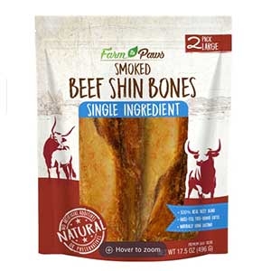 Farm to Paws® Smoked Beef Shin Bones Dog Treats