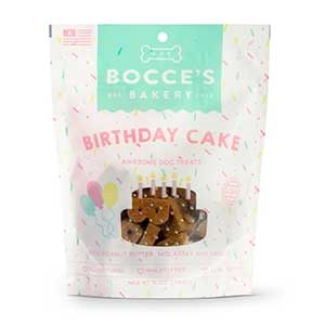 Bocce's Bakery Birthday Cake Biscuits Dog Treats