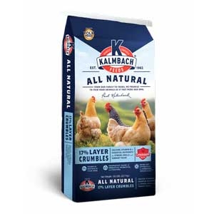 Kalmbach® 17% All Natural Layer Crumble Poultry Feed