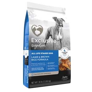 Exclusive® ALS Lamb & Brown Rice Dog Formula 30lbs.