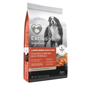 Exclusive® Chicken & Brown Rice Large Breed Adult Formula