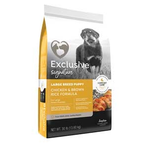 Exclusive® Signature Large Breed Puppy Food 30 lb.