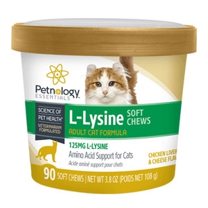 Petnology™ L-Lysine Immune Support Soft Chews for Cats