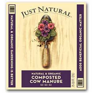 Jolly Gardener® Just Natural Organic Composted Cow Manure 