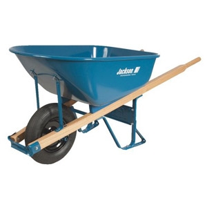 Jackson® Professional Steel Wheelbarrow 