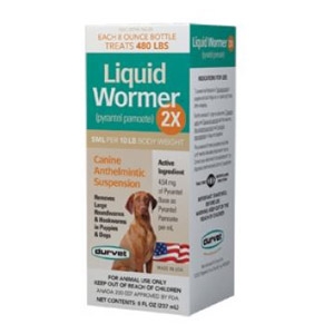 Liquid Wormer 2X for Dogs