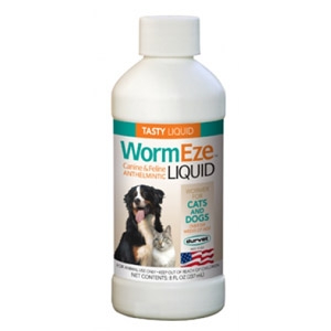 WormEze™ Liquid Wormer for Dogs & Cats 