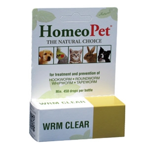 HomeoPet® WRM Clear - Nature’s Gentle Relief from Worms