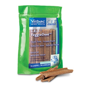 Virbac C.E.T. VeggieDent Tarter Control Chews for Dogs